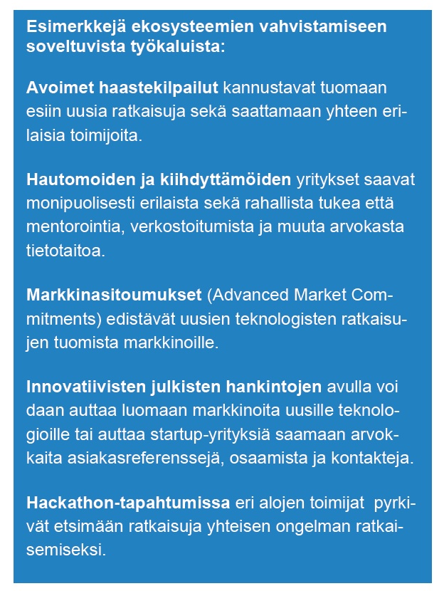 Ekosysteemityökaluja VNK2016